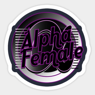 Alpha Female Sticker